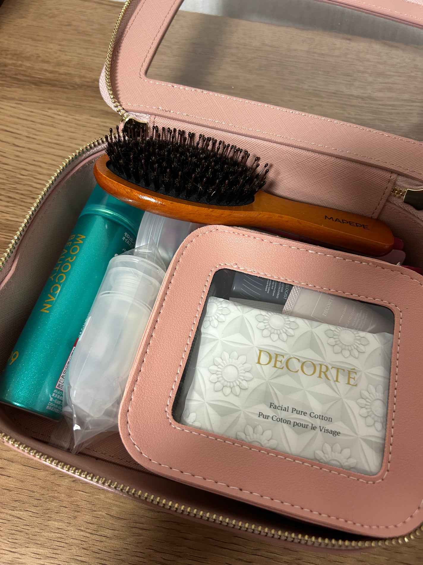 モロッカンビューティ ディープモイスト クイックグロス オイルスプレー/モロッカンビューティ/ヘアスプレーを使ったクチコミ(2枚目)