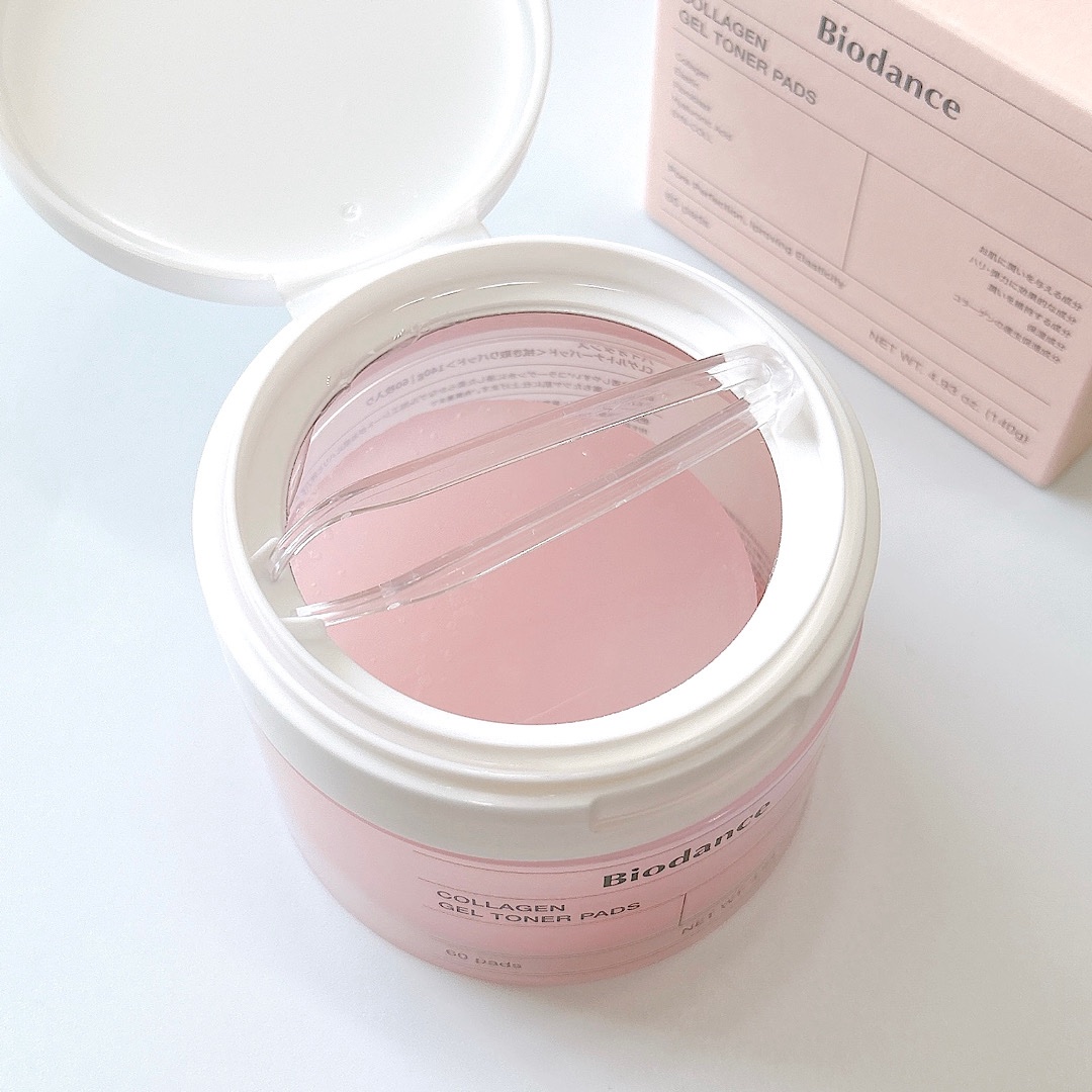 コラーゲンゲルトナーパッド/Biodance/トナーパッドを使ったクチコミ（2枚目）
