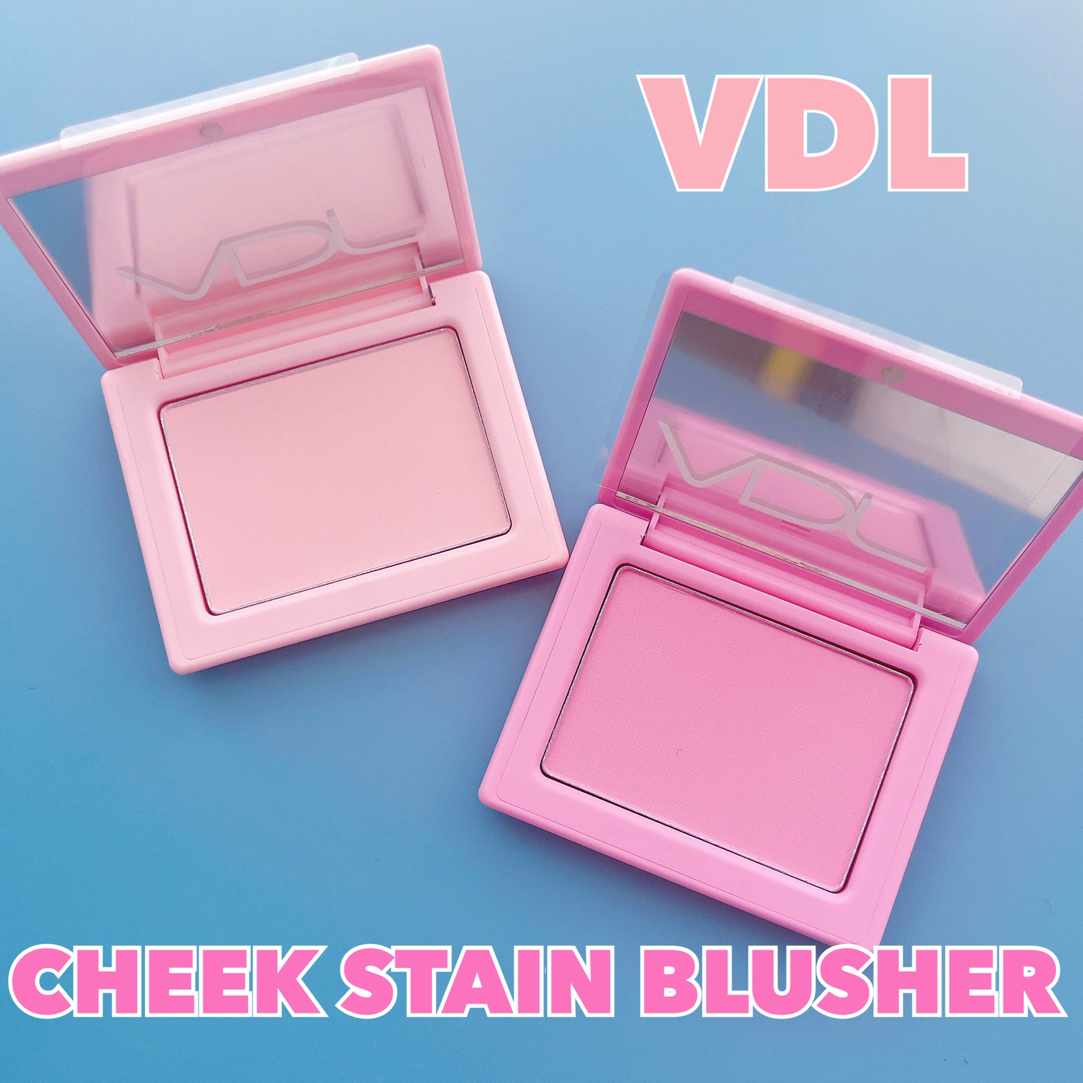 チークステイン ブラッシャー 09 フラーティング ピンク/VDL/パウダーチークを使ったクチコミ（1枚目）