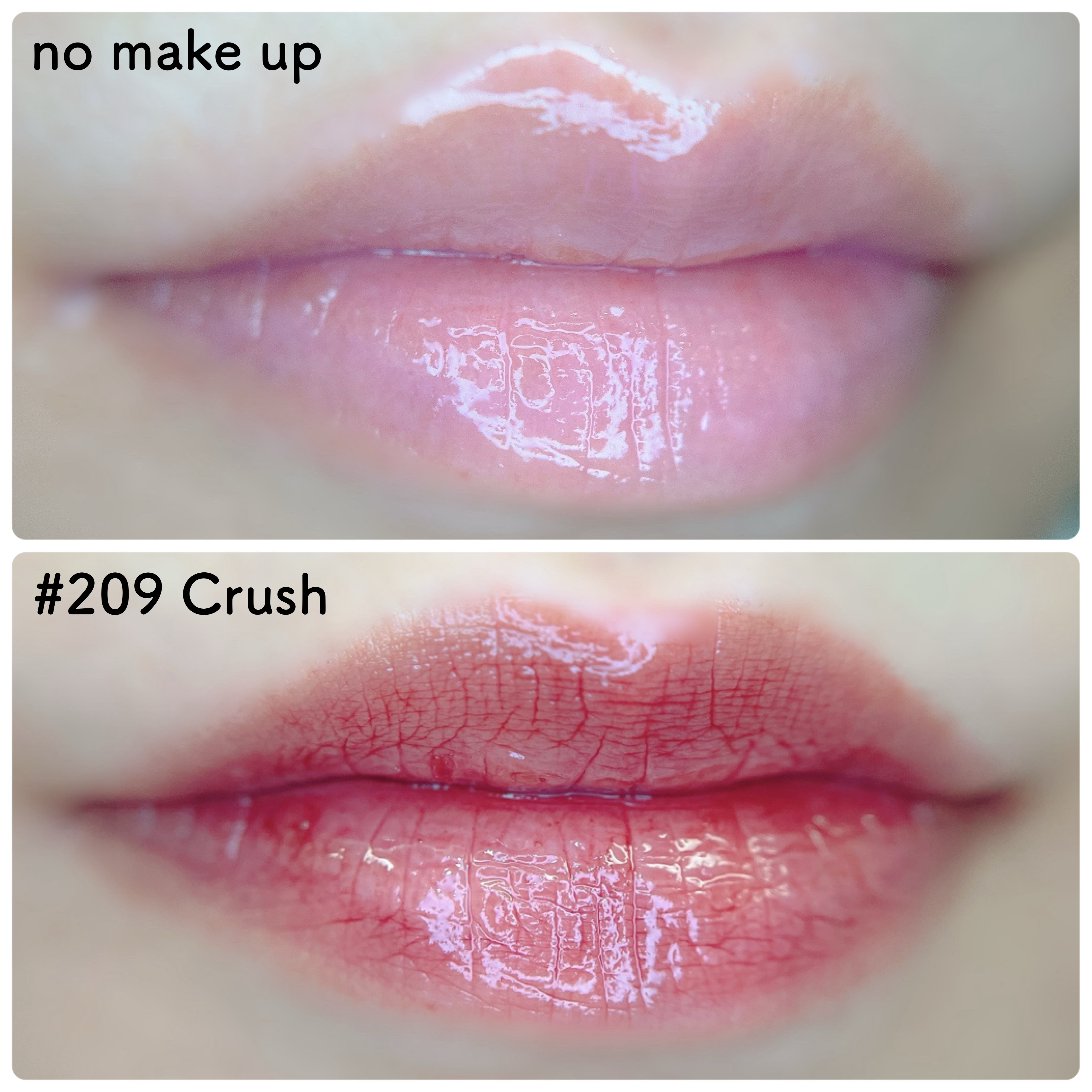 デュー ドロップ ティント 205 ハニーデュー/Coralhaze/リップティントを使ったクチコミ（3枚目）