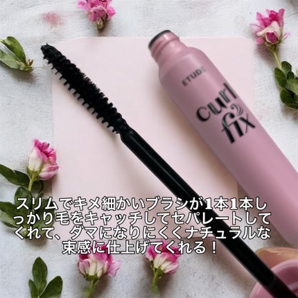 カールフィックスマスカラ/ETUDE/マスカラを使ったクチコミ(4枚目)