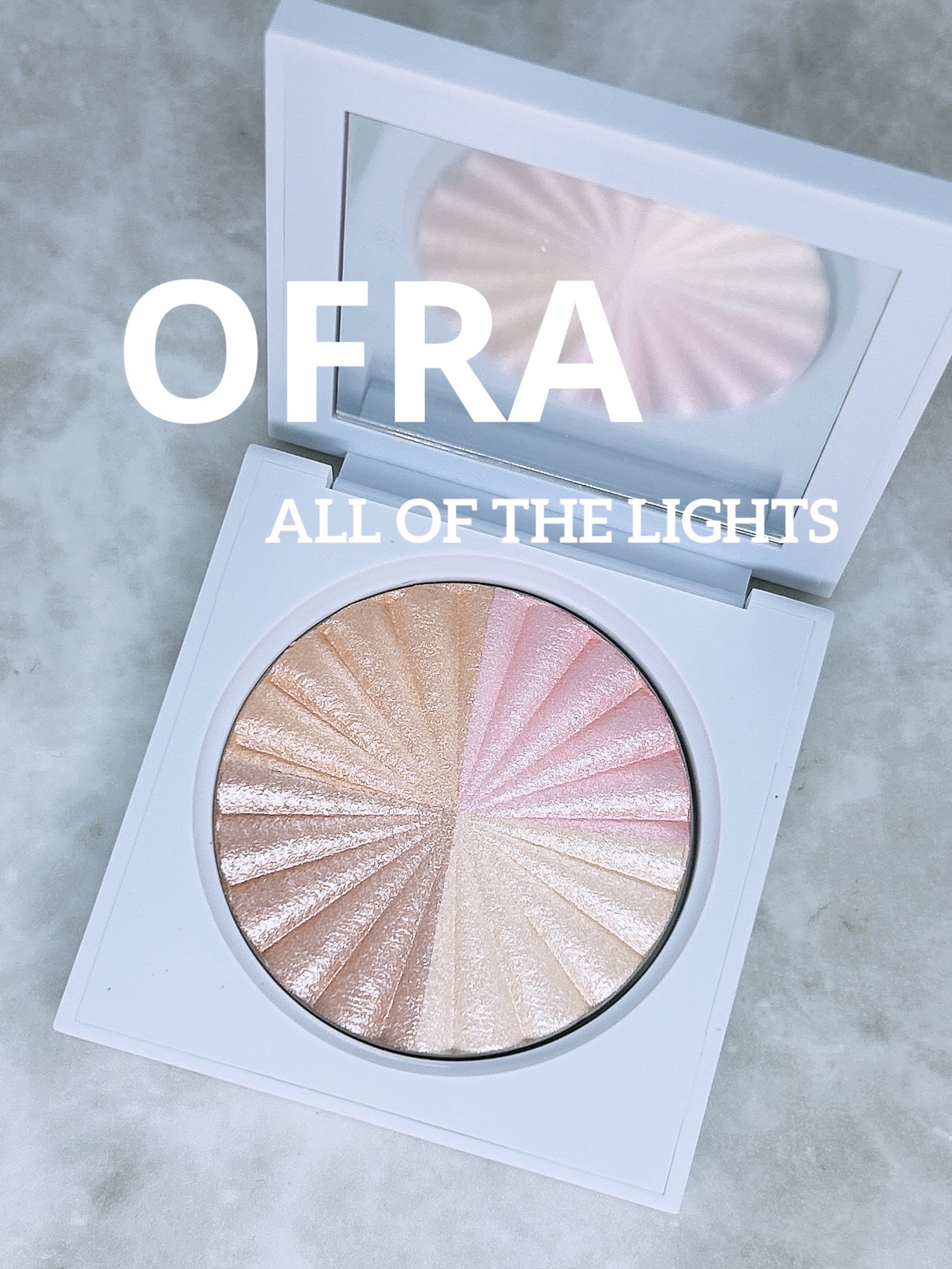 OFRA mini Highlighter/Ofra Cosmetics/パウダーハイライトを使ったクチコミ（1枚目）