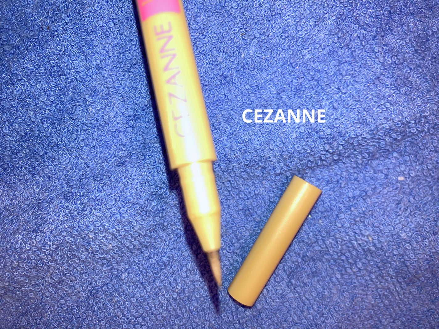 描くふたえアイライナー/CEZANNE/リキッドアイライナーを使ったクチコミ(1枚目)