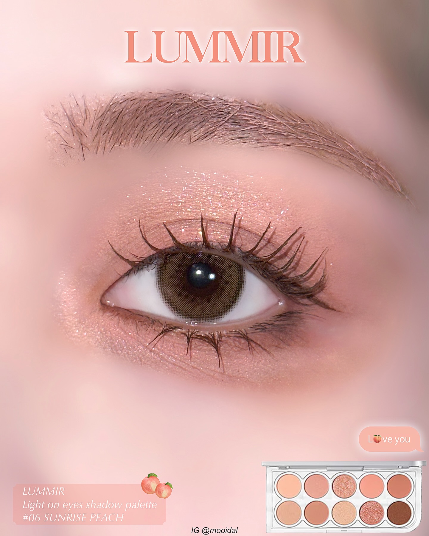 ライトオンアイズシャドウパレット/ルミル/アイシャドウパレットを使ったクチコミ（1枚目）