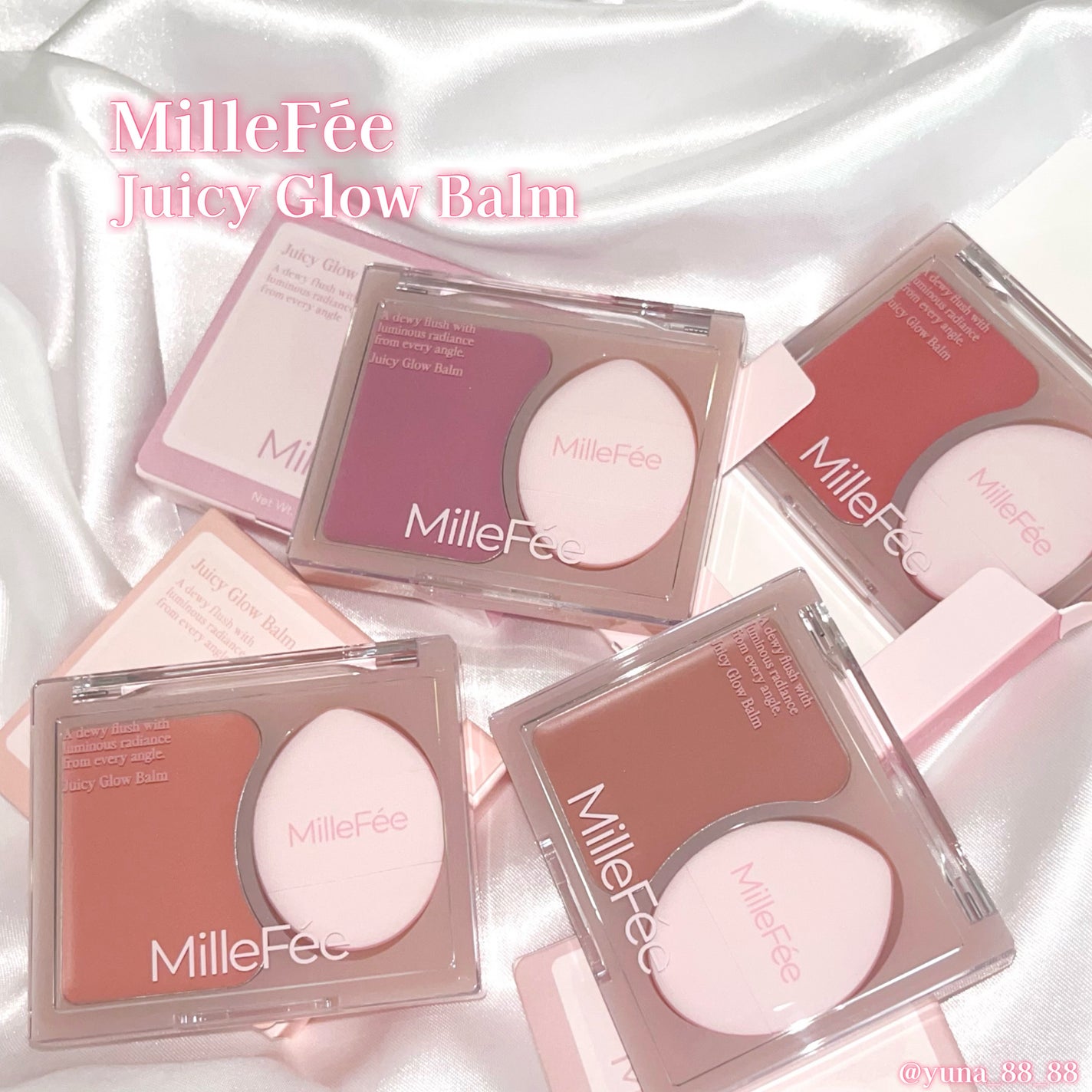 ゆな on LIPS 「じゅんわりツヤ肌チーク♡┈┈┈┈┈┈┈┈┈┈MilleFéeジ..」(2枚目)