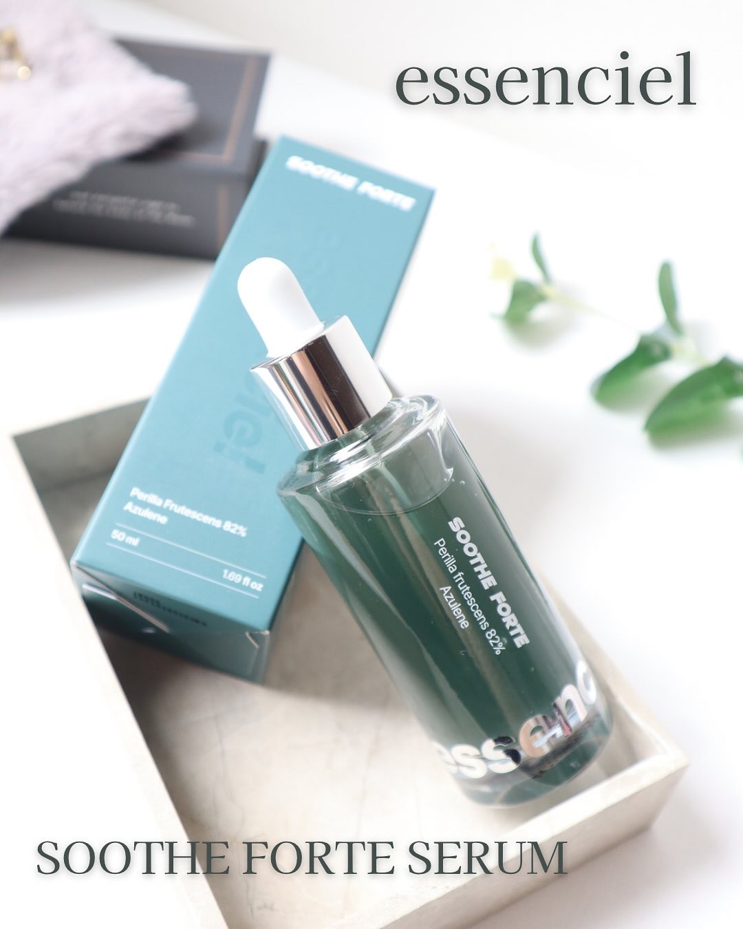 SOOTHE FORTE SERUM/essenciel/ブースター・導入液を使ったクチコミ（1枚目）