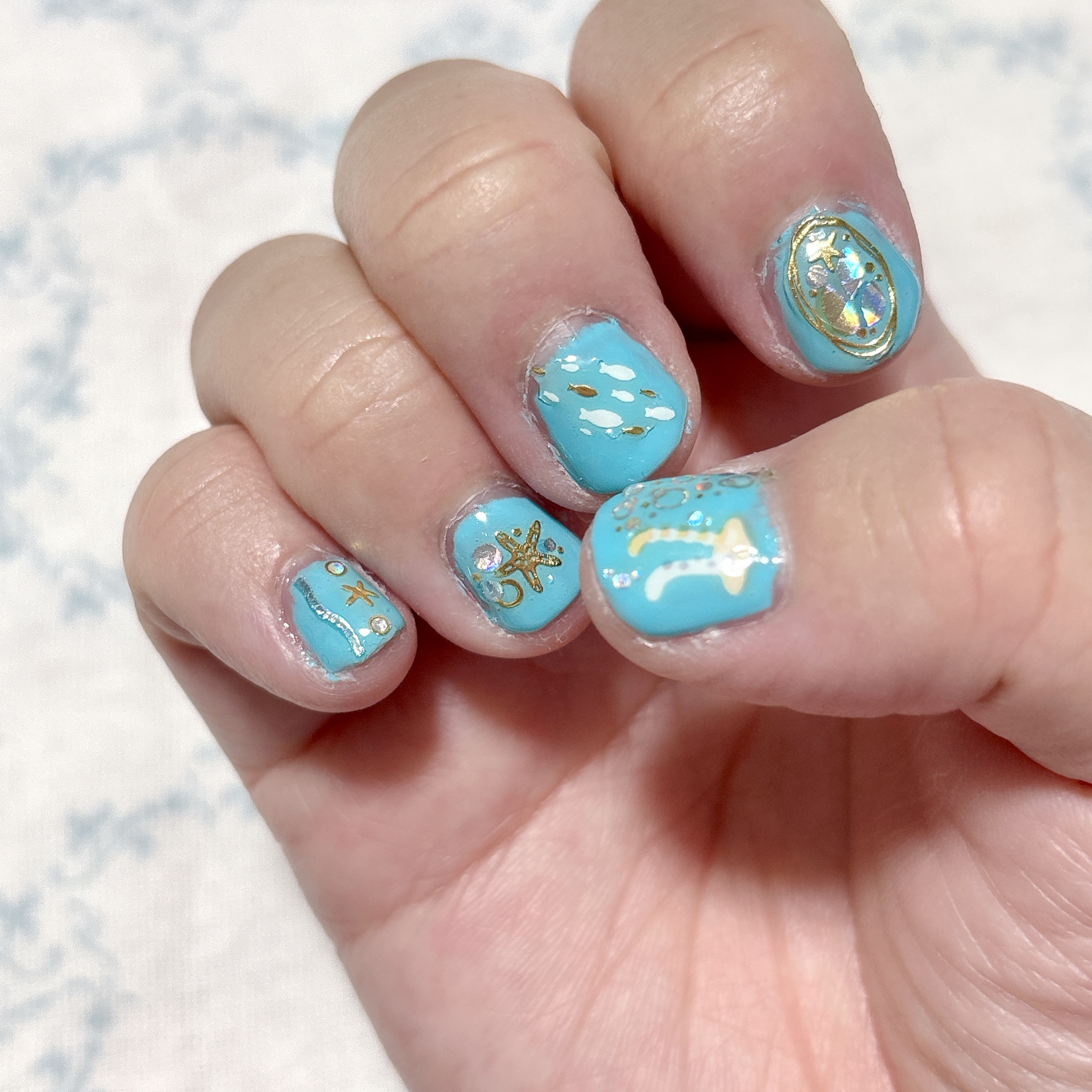 BRG ジェルネイル/DAISO/ジェルネイルを使ったクチコミ（2枚目）