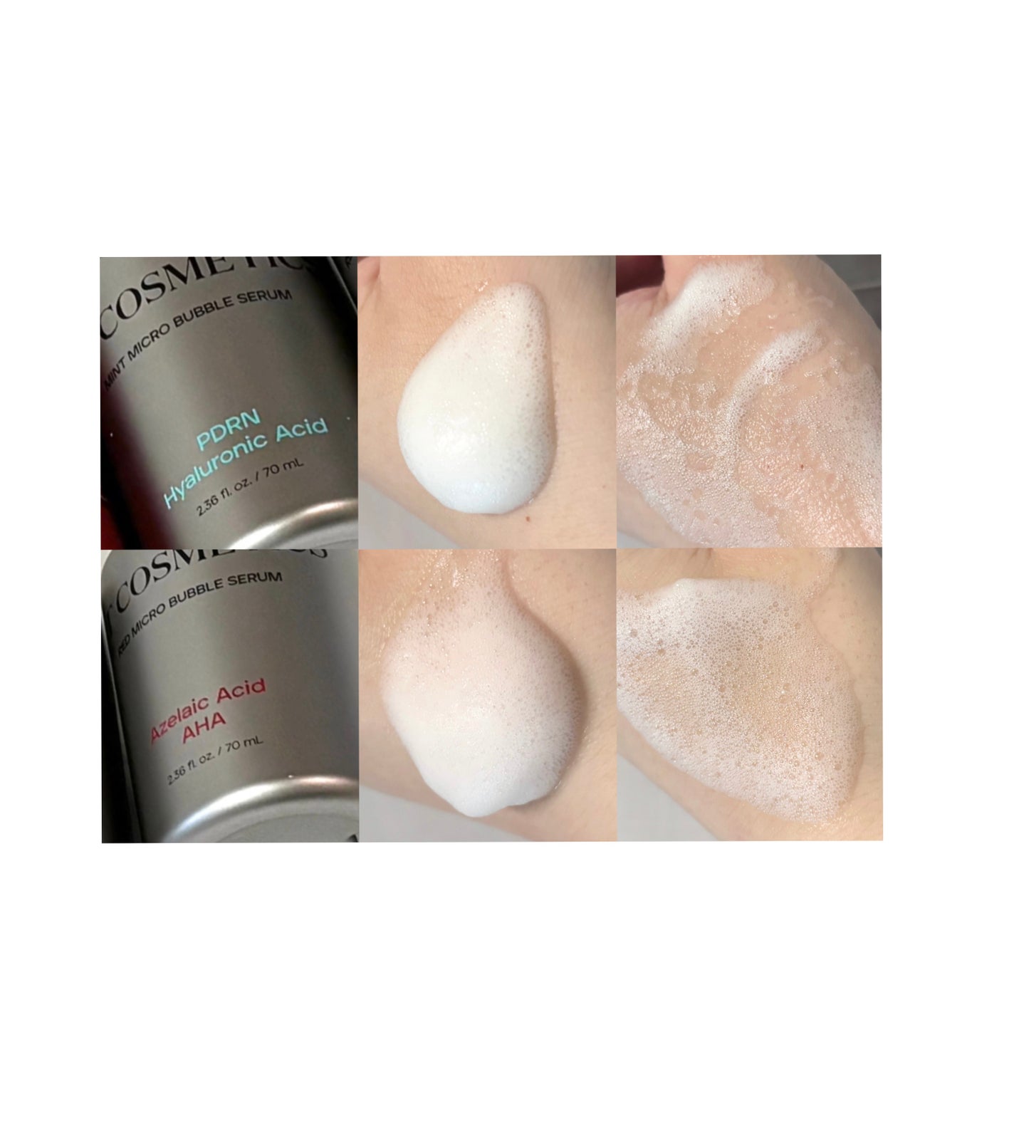 PDRN ヒアルロン酸 ミントマイクロバブルセラム/VT/美容液を使ったクチコミ(2枚目)