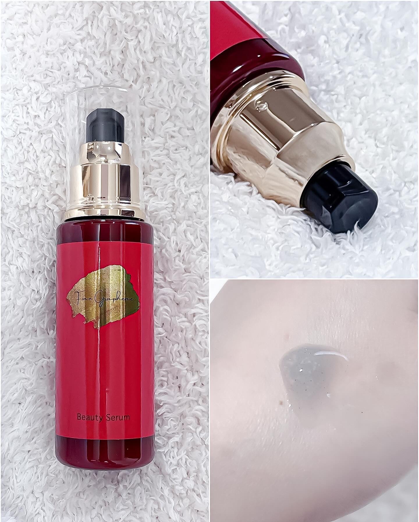 フェイスGPビューティーセラム/Fine Graphene/美容液を使ったクチコミ（3枚目）