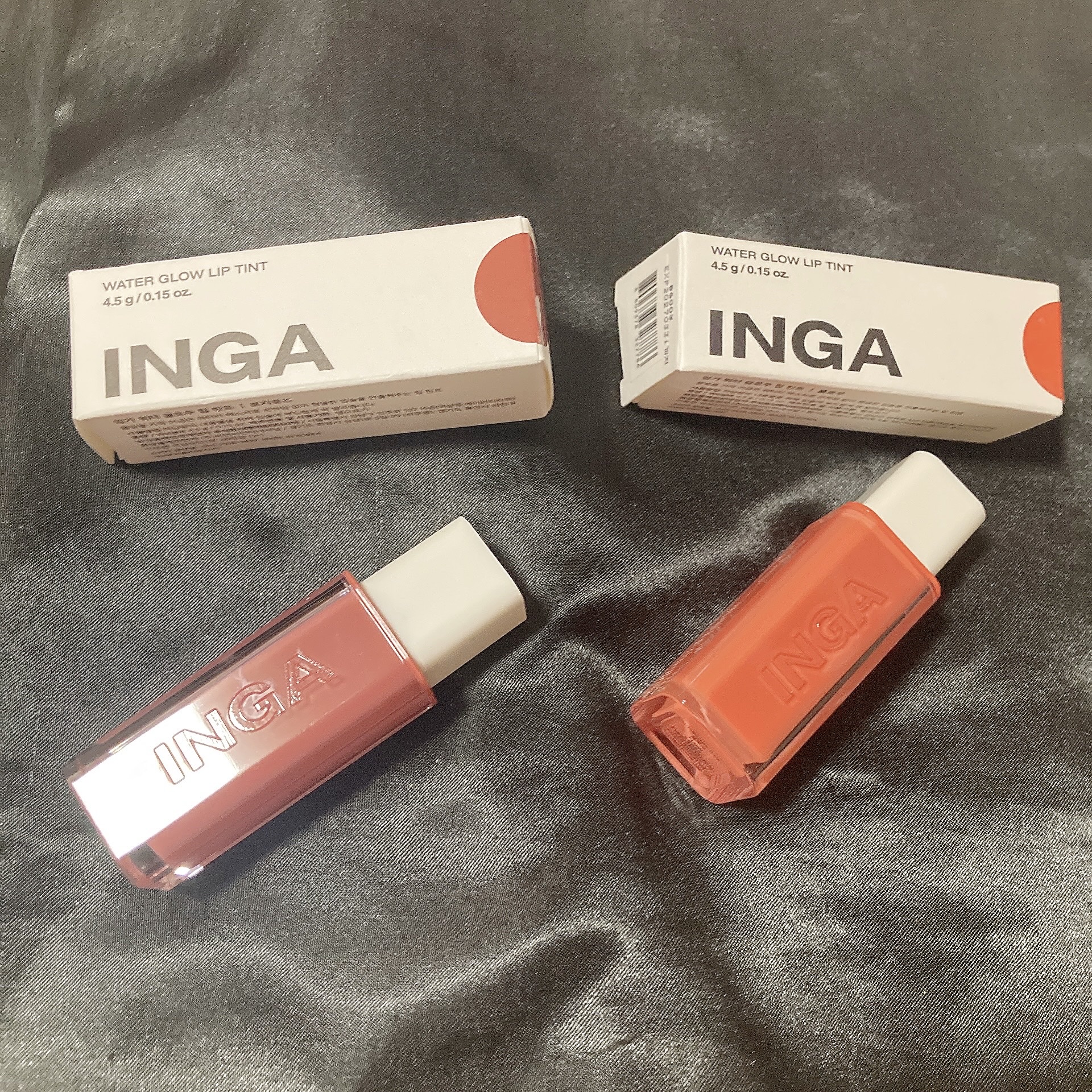 ウォーターグローリップティント 08 フロー（Flow）/INGA/リップティントを使ったクチコミ（2枚目）