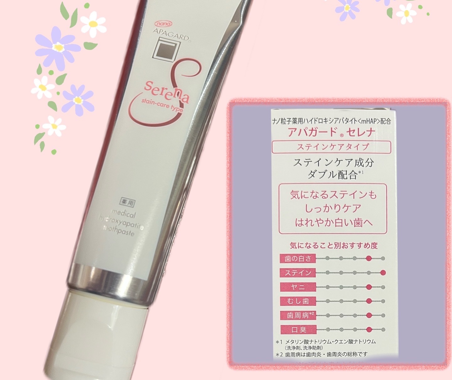 アパガードセレナ/アパガード/歯磨き粉を使ったクチコミ（2枚目）