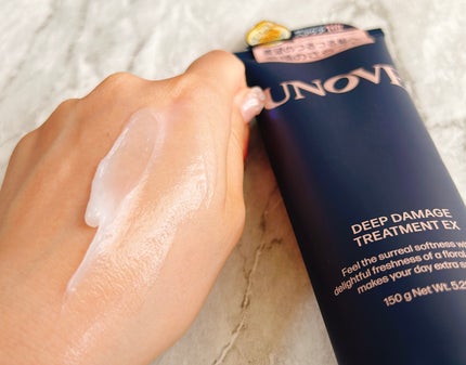 ディープダメージトリートメントEX/UNOVE/洗い流すヘアトリートメントを使ったクチコミ(6枚目)