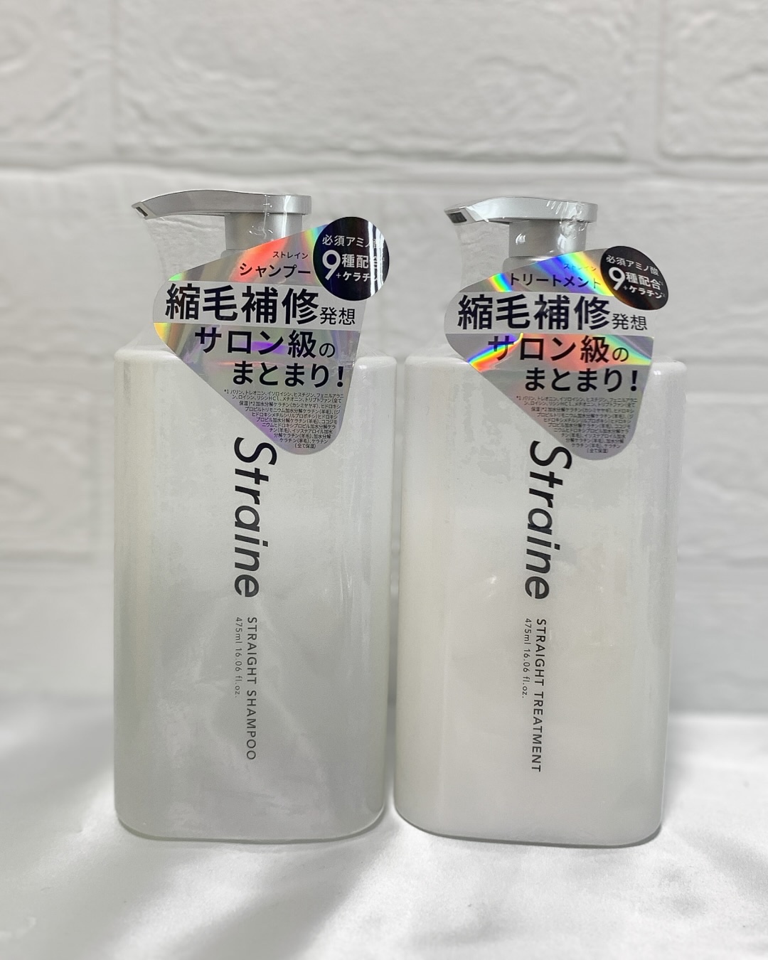 ストレートシャンプー/ストレートトリートメント ホワイトブロッサムの香り/Straine/市販シャンプーを使ったクチコミ（2枚目）