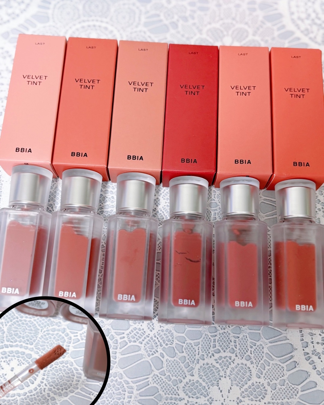 ラストベルベットティント/BBIA/口紅を使ったクチコミ（2枚目）