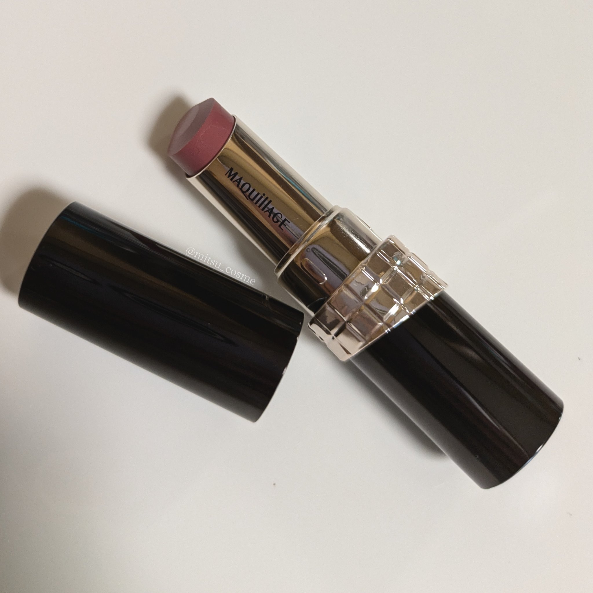 ドラマティックエッセンスルージュ/マキアージュ/口紅を使ったクチコミ（3枚目）