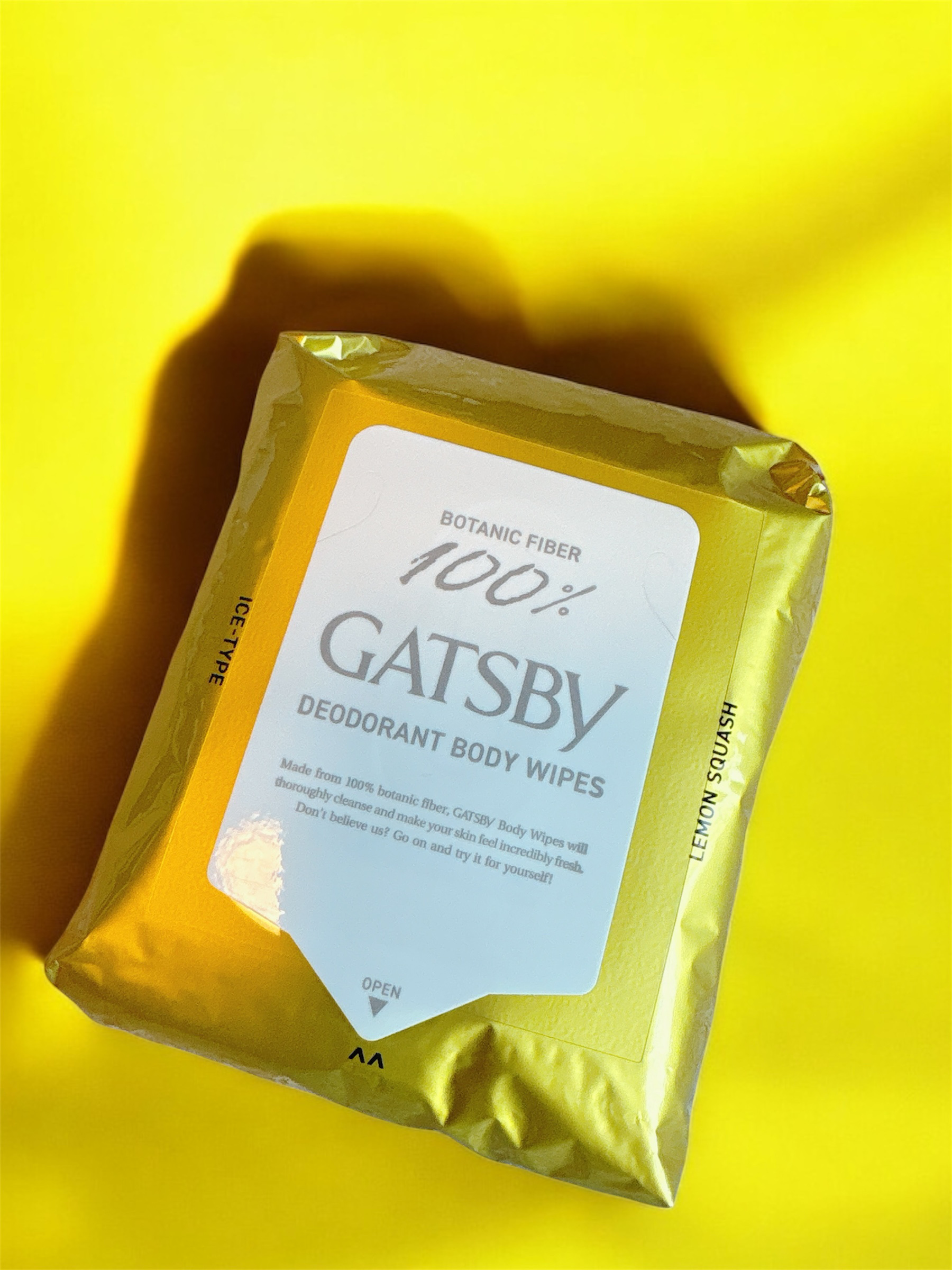 ギャツビー アイスデオドラント ボディペーパー レモンスカッシュ/ギャツビー/デオドラント・制汗剤を使ったクチコミ（3枚目）