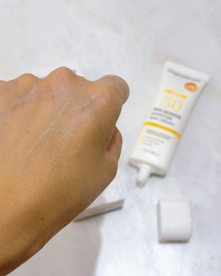 スキンバリアモイスチャーサンクリーム/Ongredients/日焼け止めクリームを使ったクチコミ(6枚目)