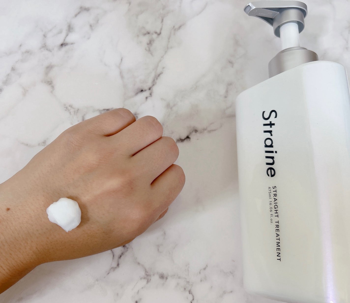 ストレートシャンプー/ストレートトリートメント ホワイトブロッサムの香り/Straine/市販シャンプーを使ったクチコミ(6枚目)