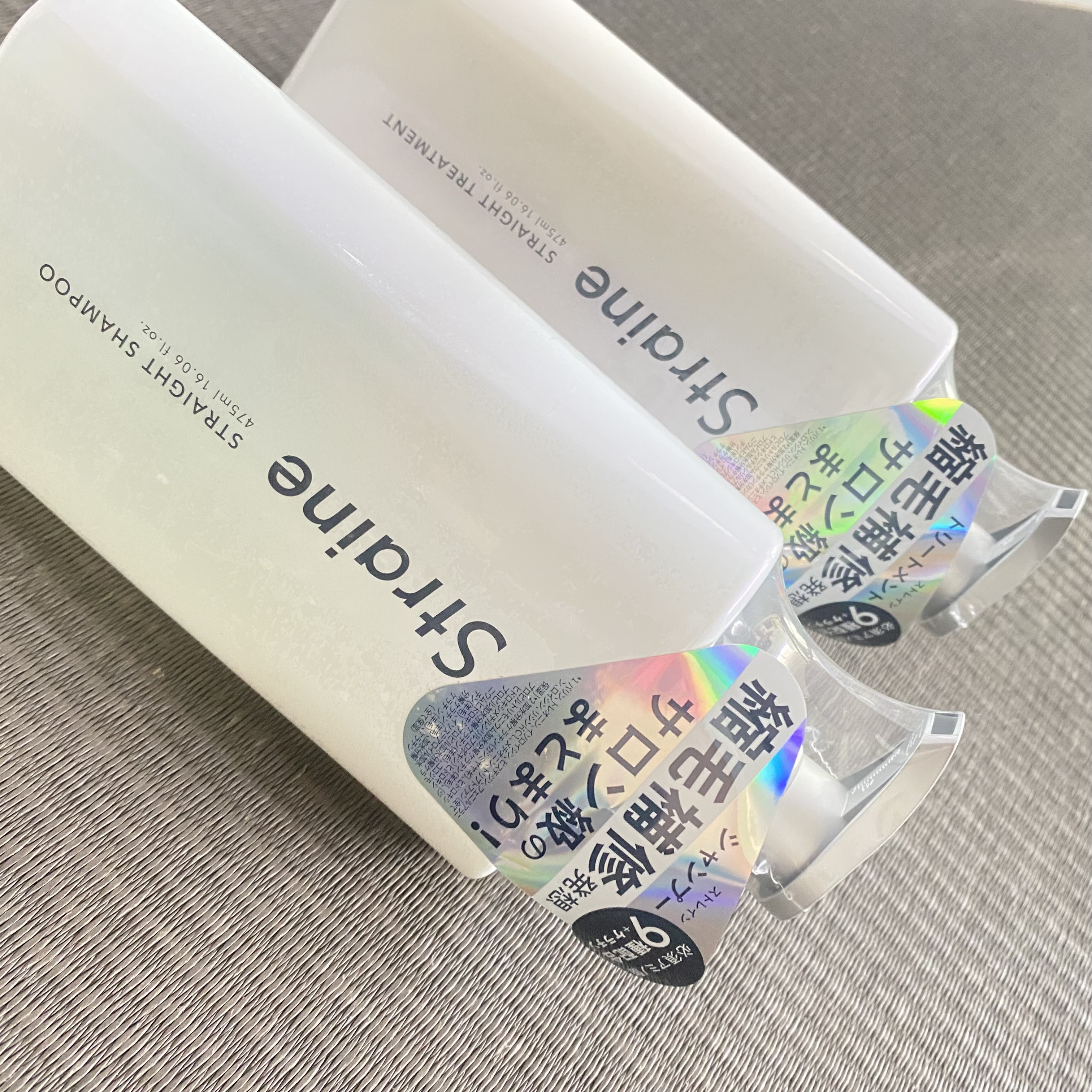 ストレートシャンプー/ストレートトリートメント ホワイトブロッサムの香り/Straine/市販シャンプーを使ったクチコミ（1枚目）