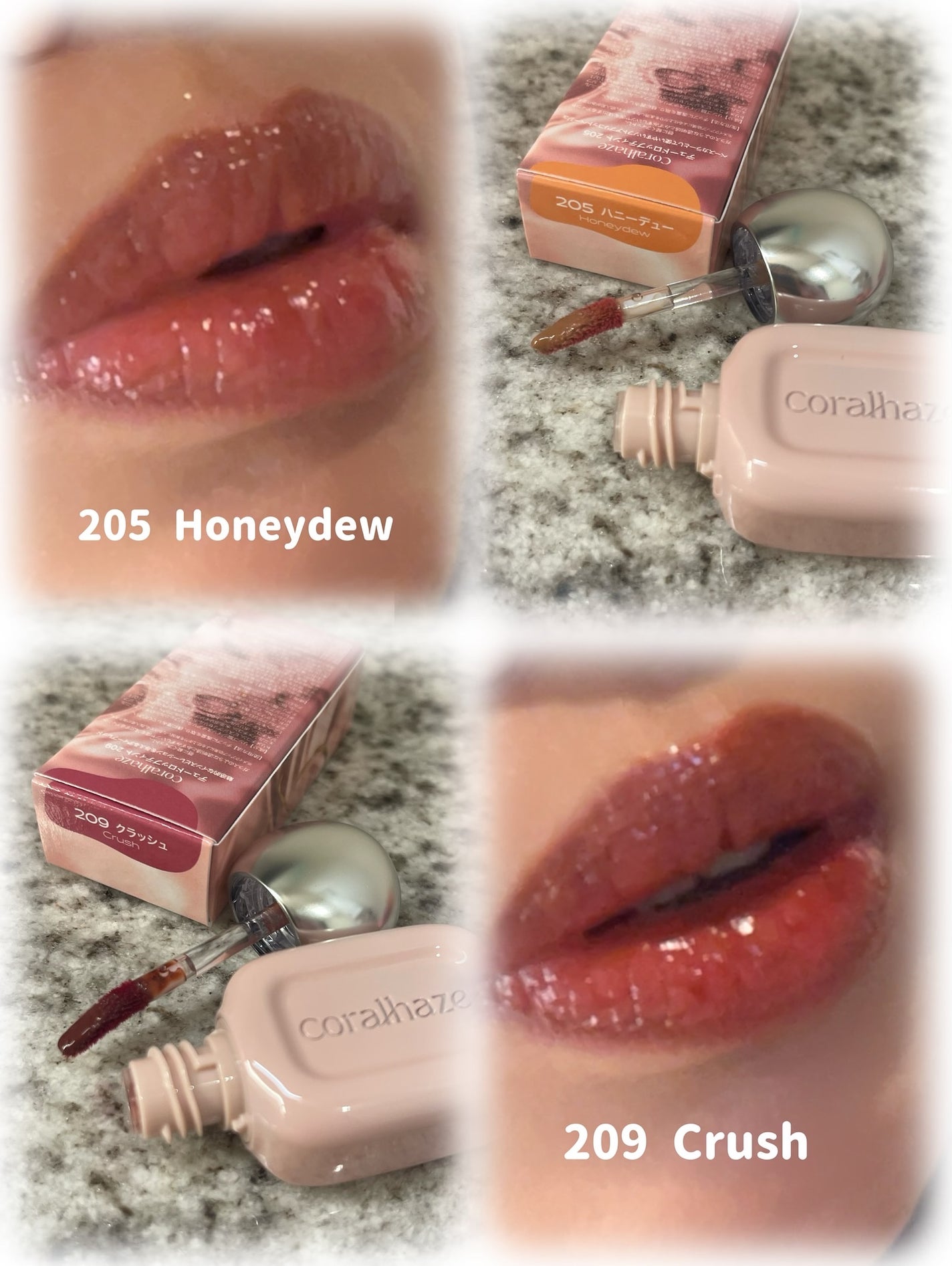 デュー ドロップ ティント/Coralhaze/リップティントを使ったクチコミ(3枚目)