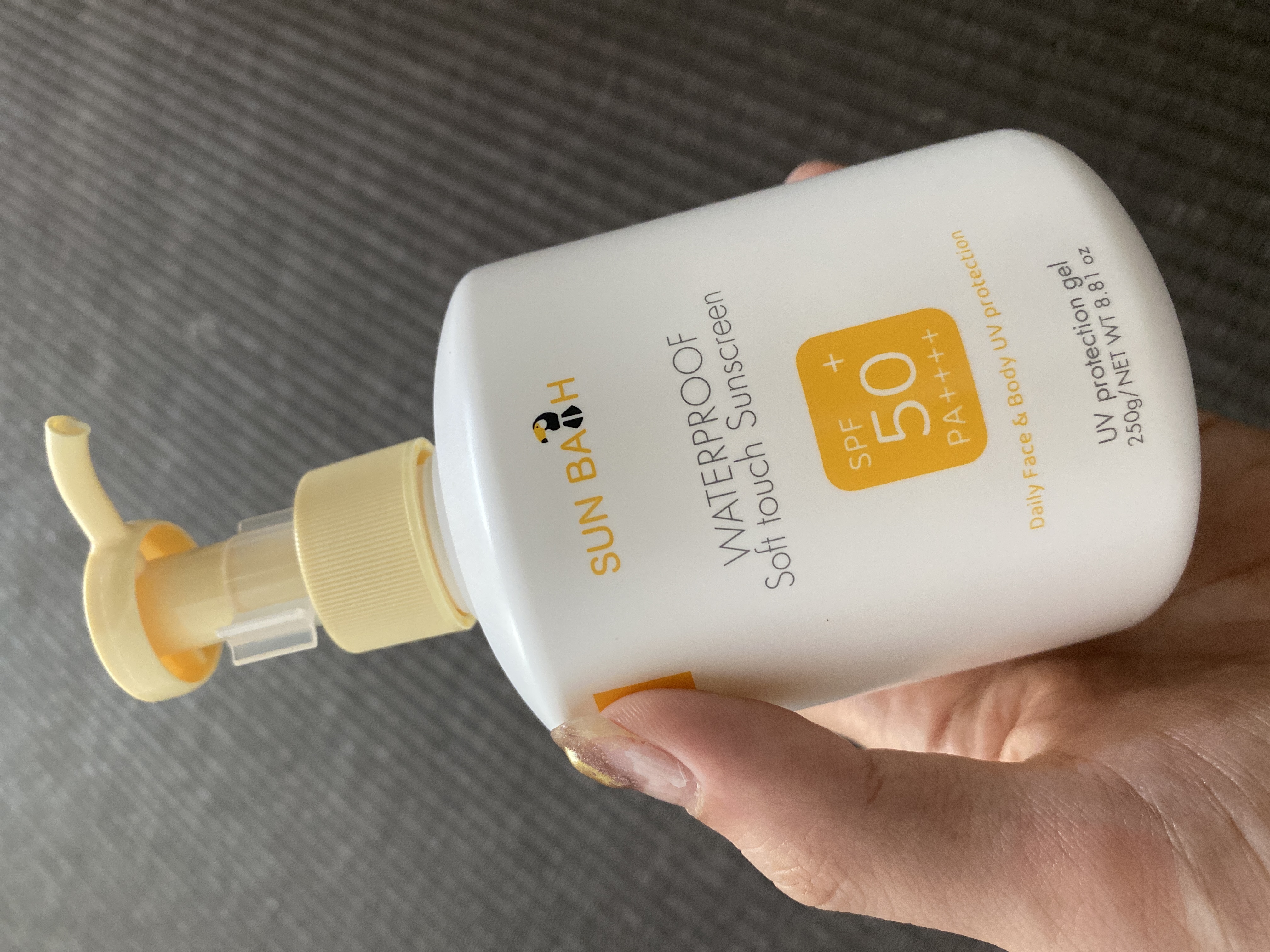 サンバス　UVプロテクションジェル 250g/SUNBATH/日焼け止めジェルを使ったクチコミ（1枚目）