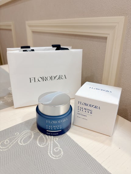 フローロドラ カーミングアイランドジェルクリーム/Florodora/フェイスクリームを使ったクチコミ(5枚目)