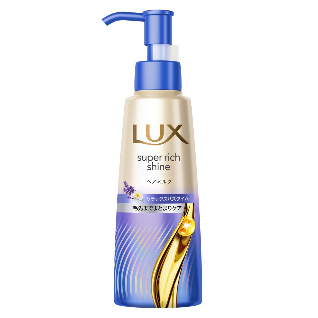 ラックス スーパーリッチシャイン リラックスナイトケア まとまりヘアミルク LUX