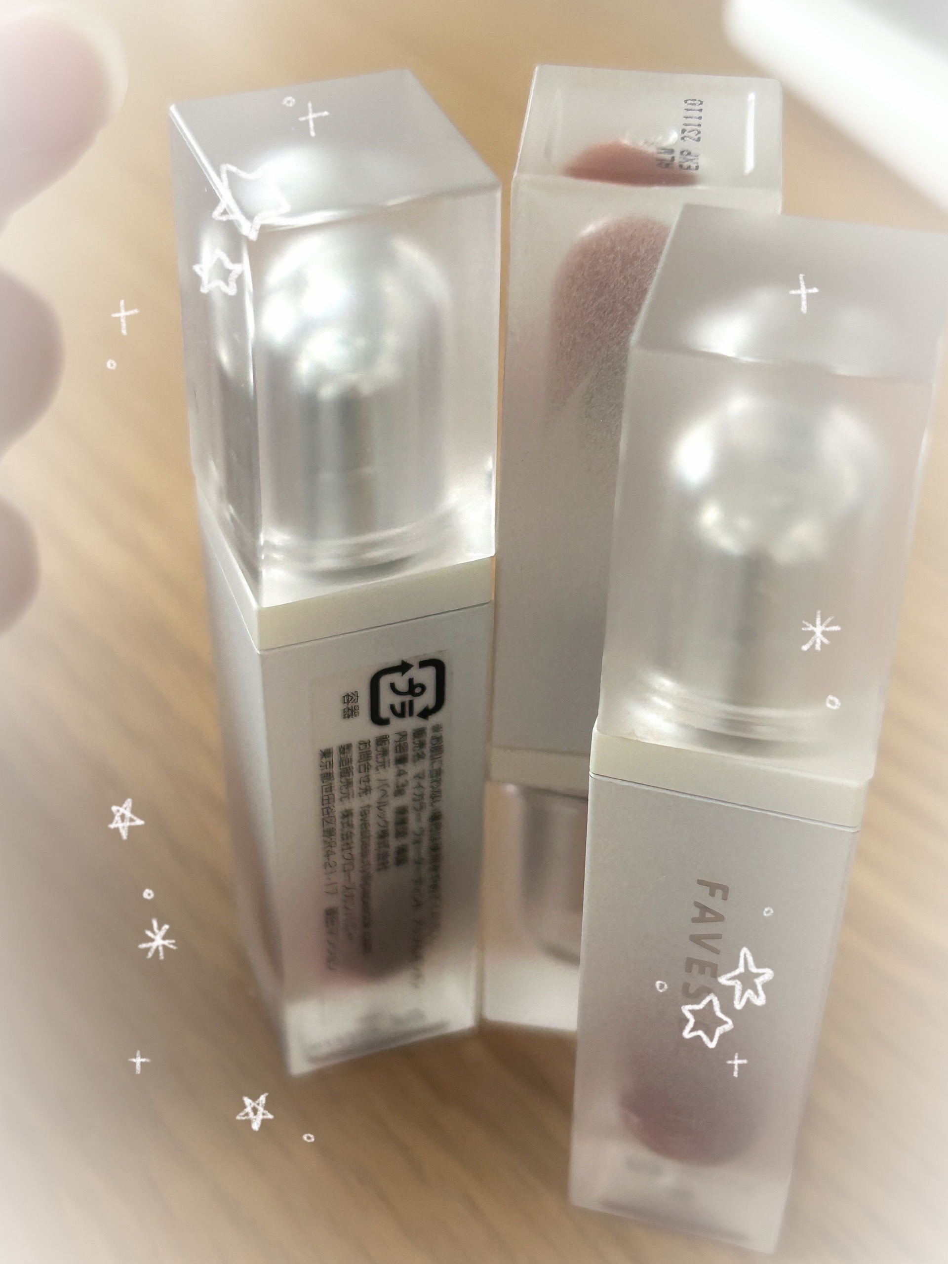 マイカラー ウォーターティント/FAVES BEAUTY/リップティントを使ったクチコミ（1枚目）