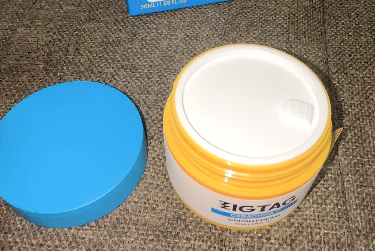 セラチオール クラッシュ クリーム/ZIGTAG/フェイスクリームを使ったクチコミ（3枚目）