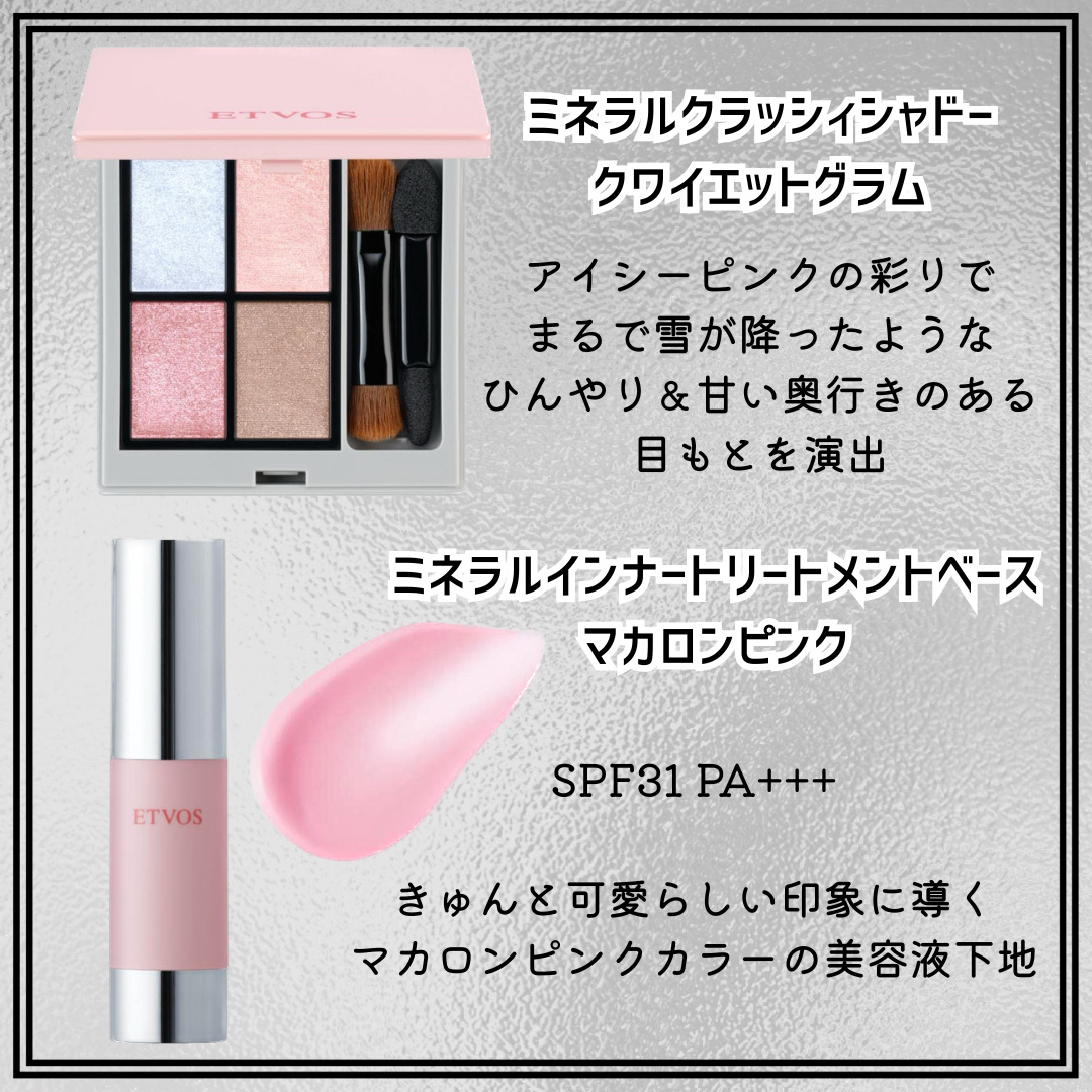 2025 ホリデーコフレ/エトヴォス/メイクアップキットを使ったクチコミ（3枚目）