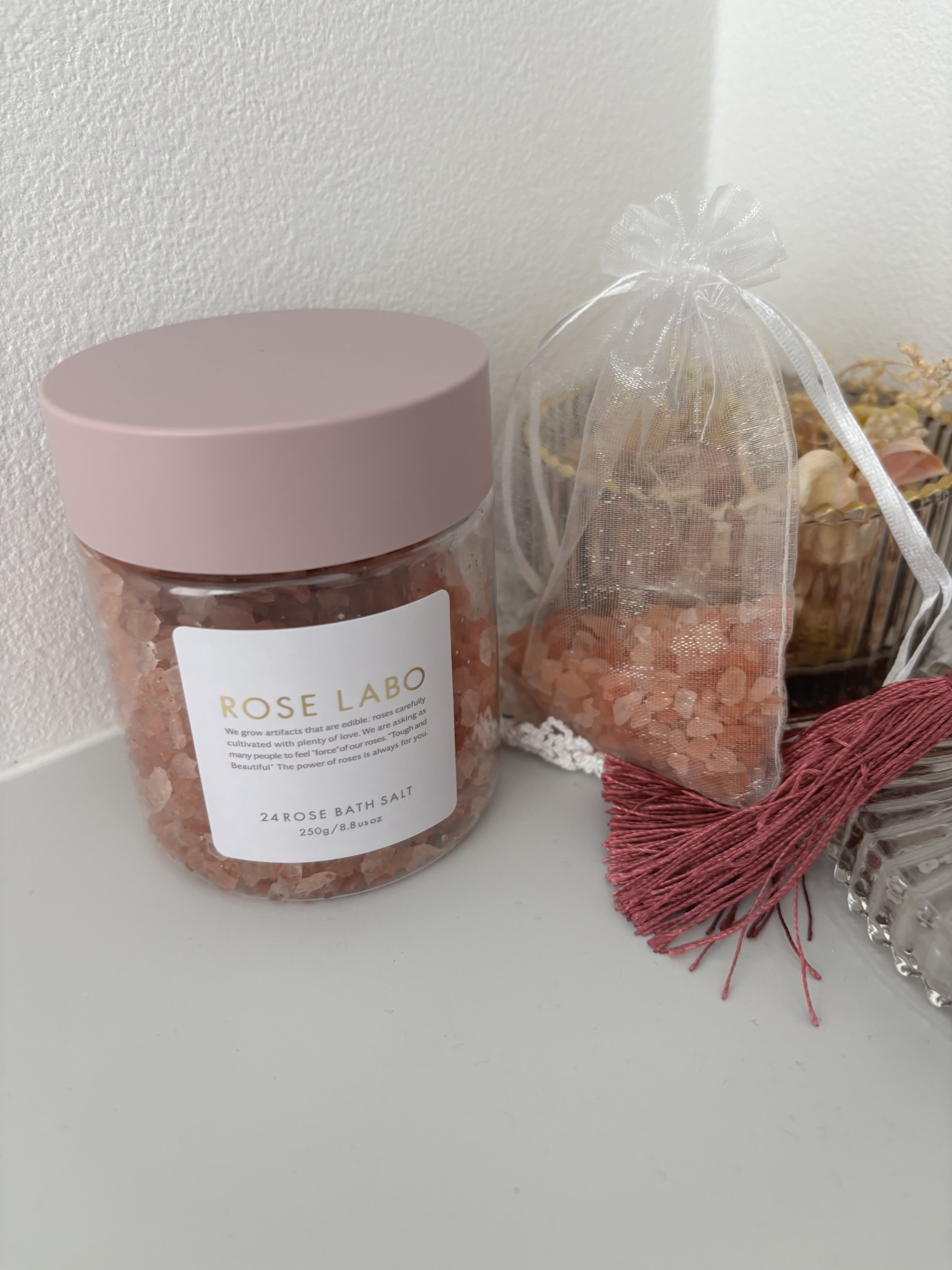 ローズバスソルト/ROSE LABO/無機塩系入浴剤を使ったクチコミ（1枚目）