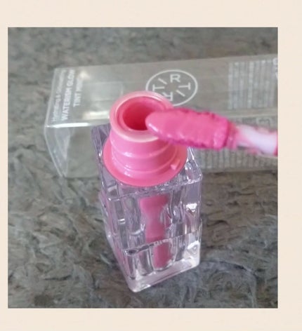 ウォーターリズムグロウティント 13 LIKELY(ミニ)/TIRTIR(ティルティル)/リップティントを使ったクチコミ(2枚目)