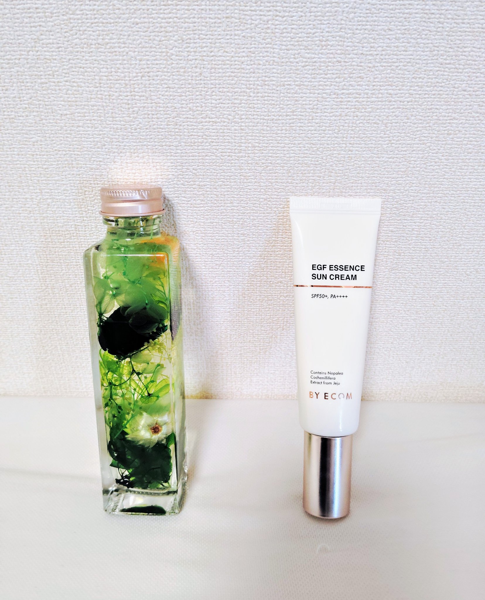 EGF エッセンスサンクリーム/BY ECOM/日焼け止めクリームを使ったクチコミ（2枚目）