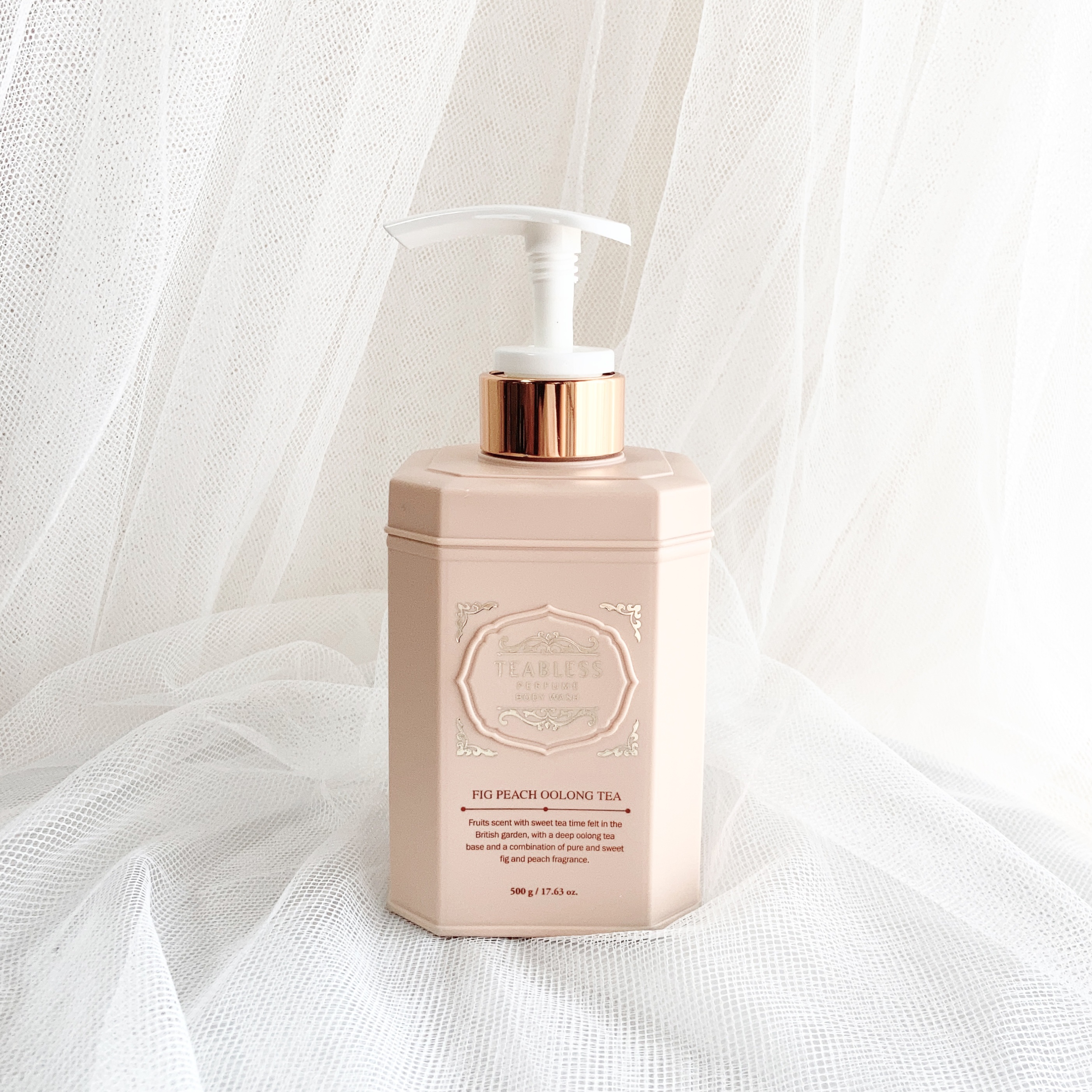 パフュームボディウォッシュ フィグピーチウーロンティー/TEABLESS/ボディソープを使ったクチコミ（3枚目）