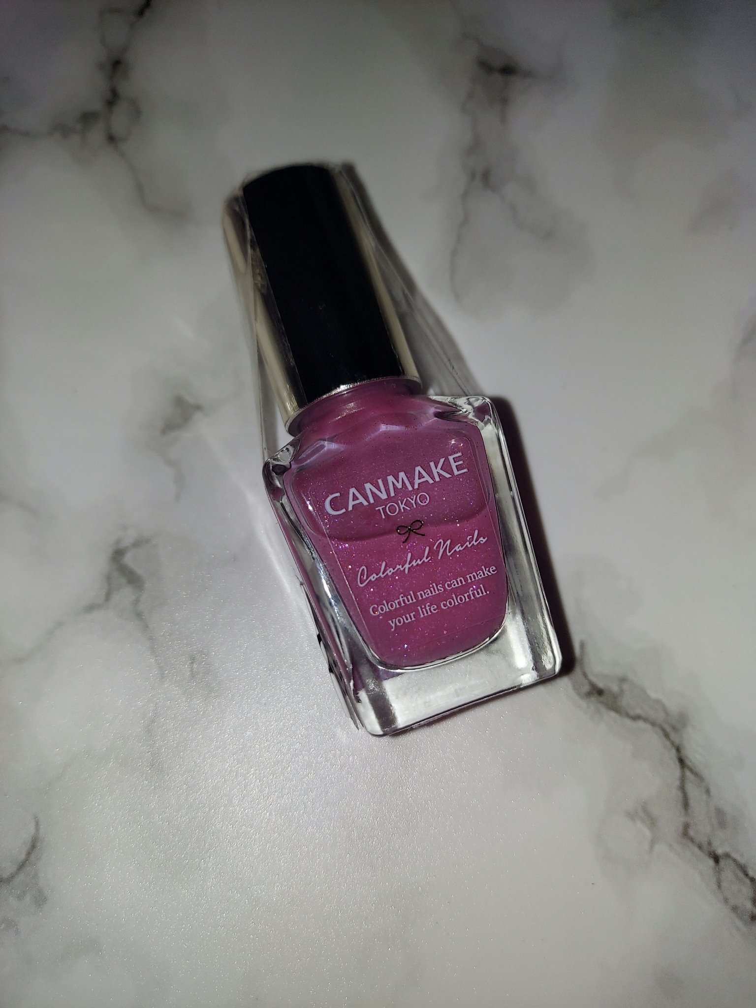 カラフルネイルズ N118 ピンクジェニック/キャンメイク/マニキュアを使ったクチコミ（1枚目）