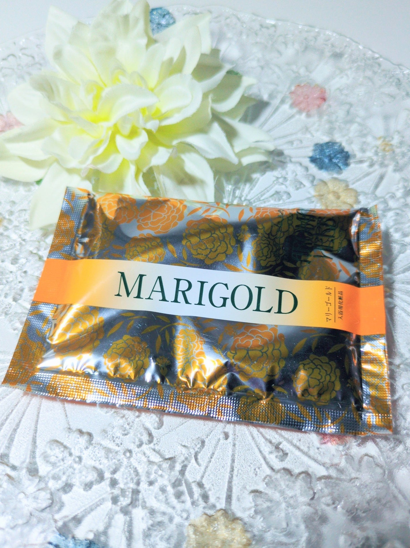 アロマハーブ 香りの物語 マリーゴールド/北陸化成/入浴剤を使ったクチコミ(1枚目)