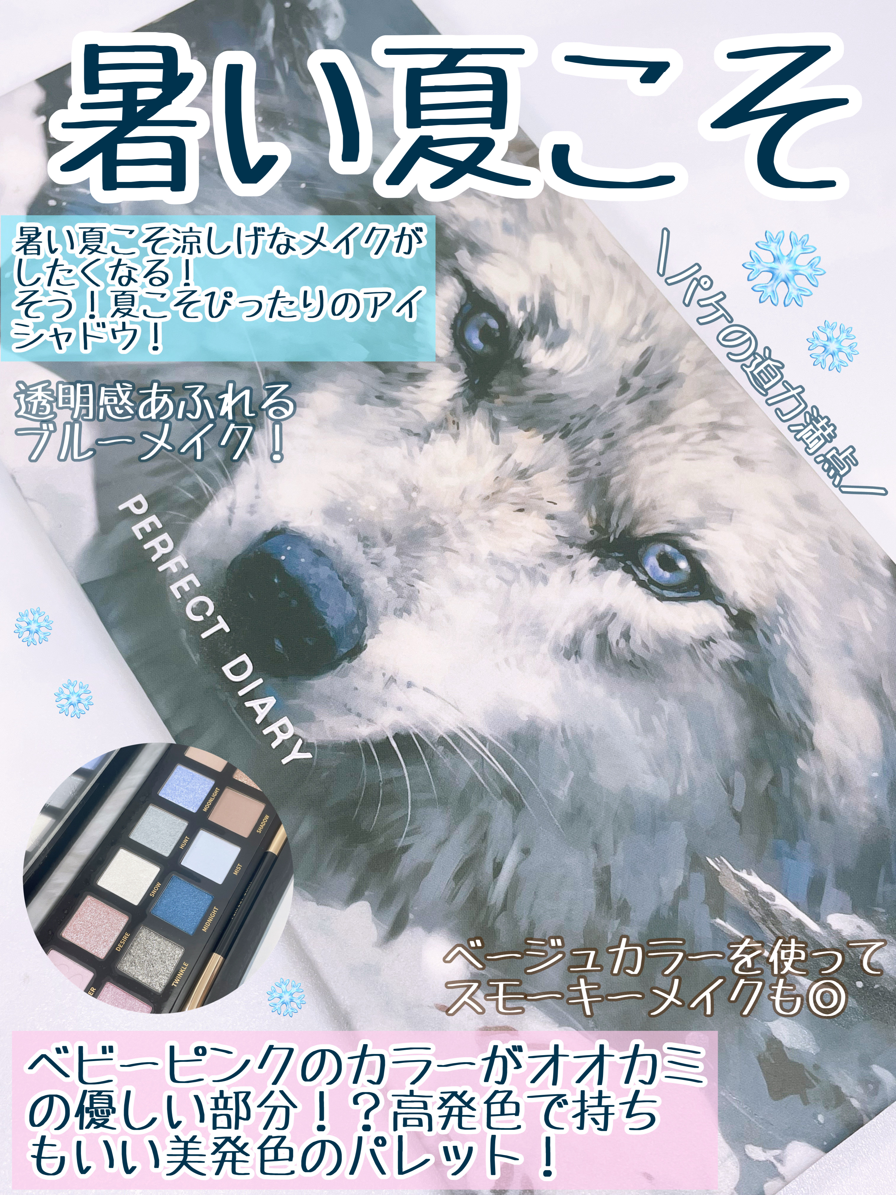 エクスプローラ12色 動物アイシャドウパレット/PERFECT DIARY/アイシャドウパレットを使ったクチコミ（3枚目）