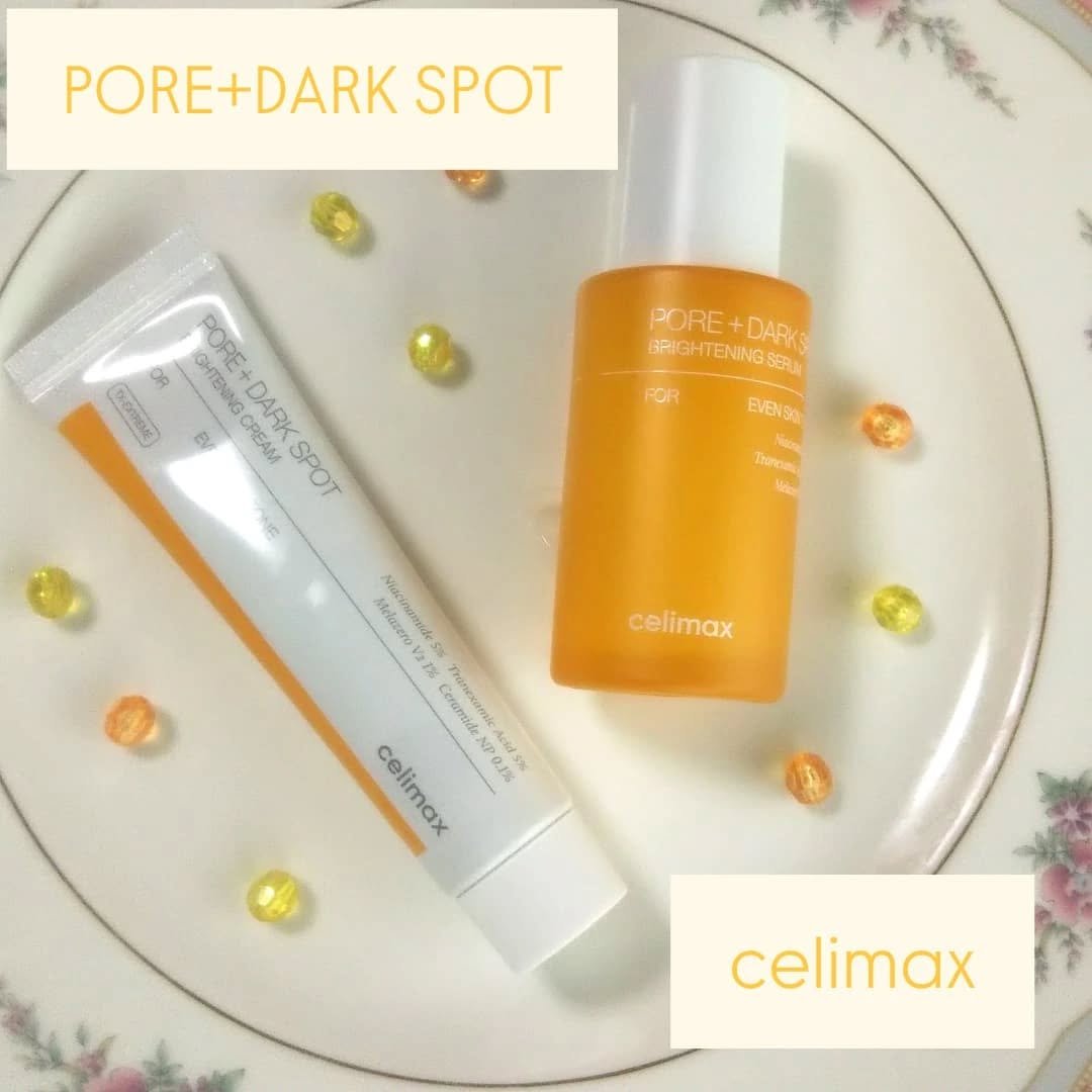 ポアブライトニングシミケアクリーム/celimax/フェイスクリームを使ったクチコミ（1枚目）