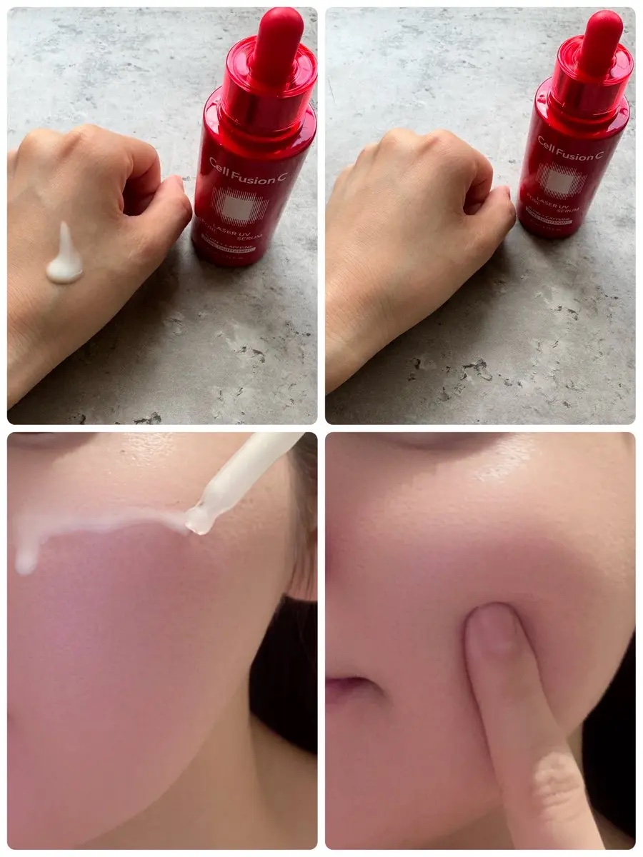 Cell Fusion C レーザーUVポアサンセラム/Cell Fusion C(セルフュージョンシー)/日焼け止めローションを使ったクチコミ（2枚目）