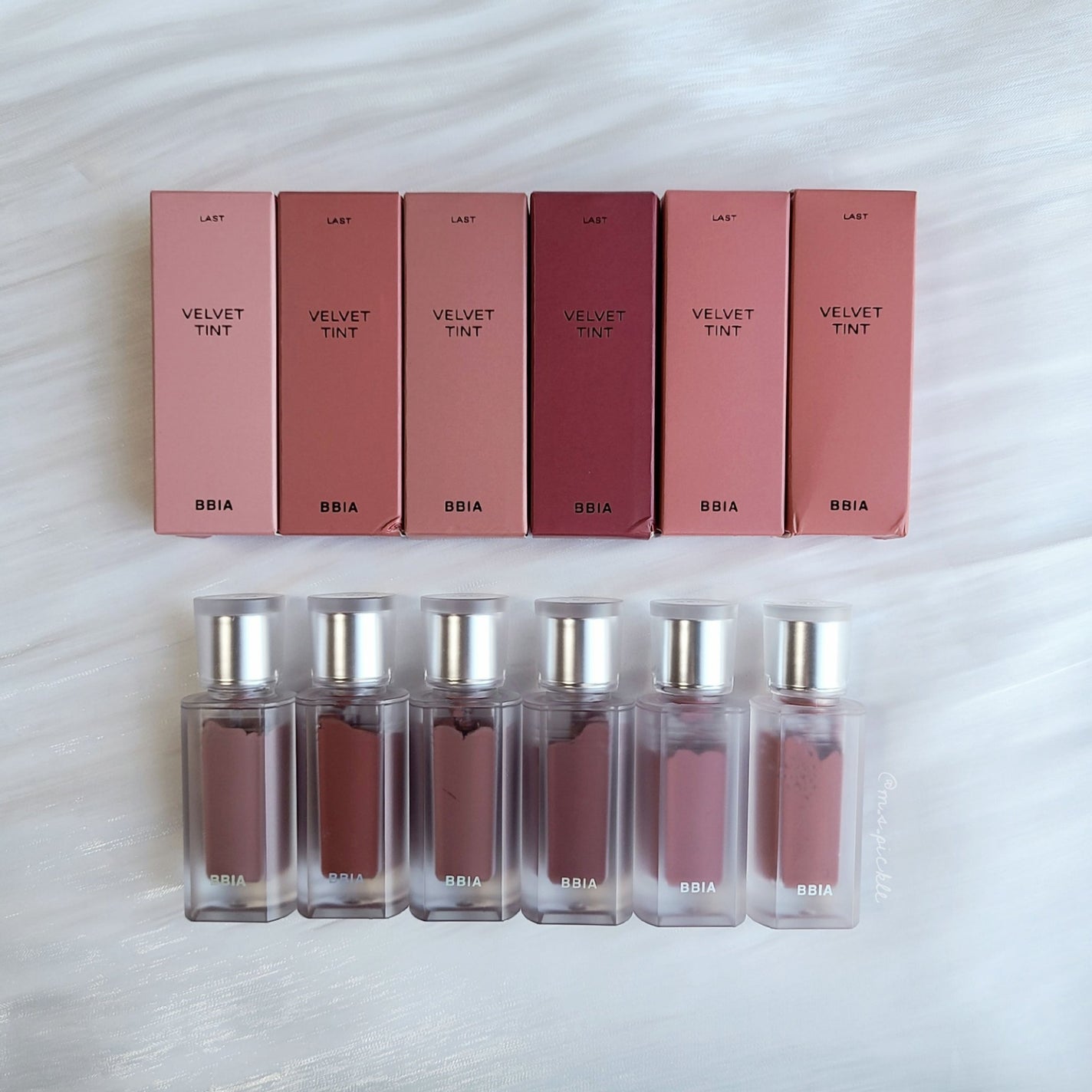 ラストベルベットティント/BBIA/口紅を使ったクチコミ(8枚目)