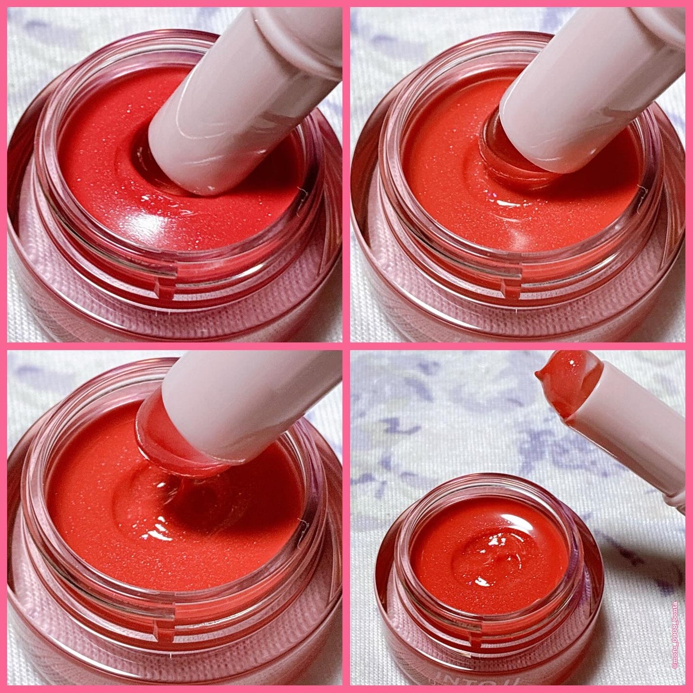 リップジェムポット/INTO U/口紅を使ったクチコミ(6枚目)