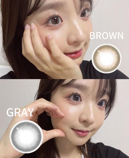 YOUS ON/トリカ/ワンデー(1DAY)カラコンを使ったクチコミ(5枚目)