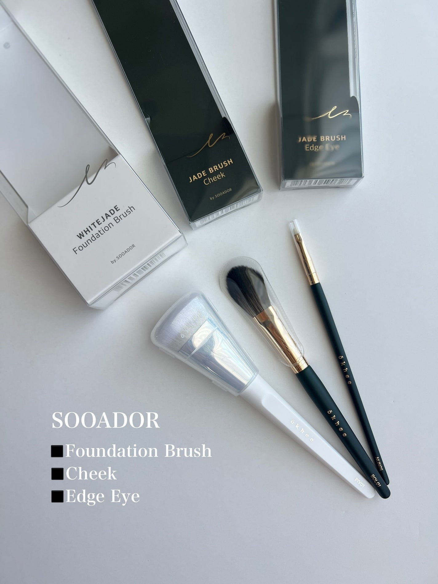 okhee Edge Eye Brush(NUN05)/SOOA DOR/メイクブラシを使ったクチコミ(1枚目)