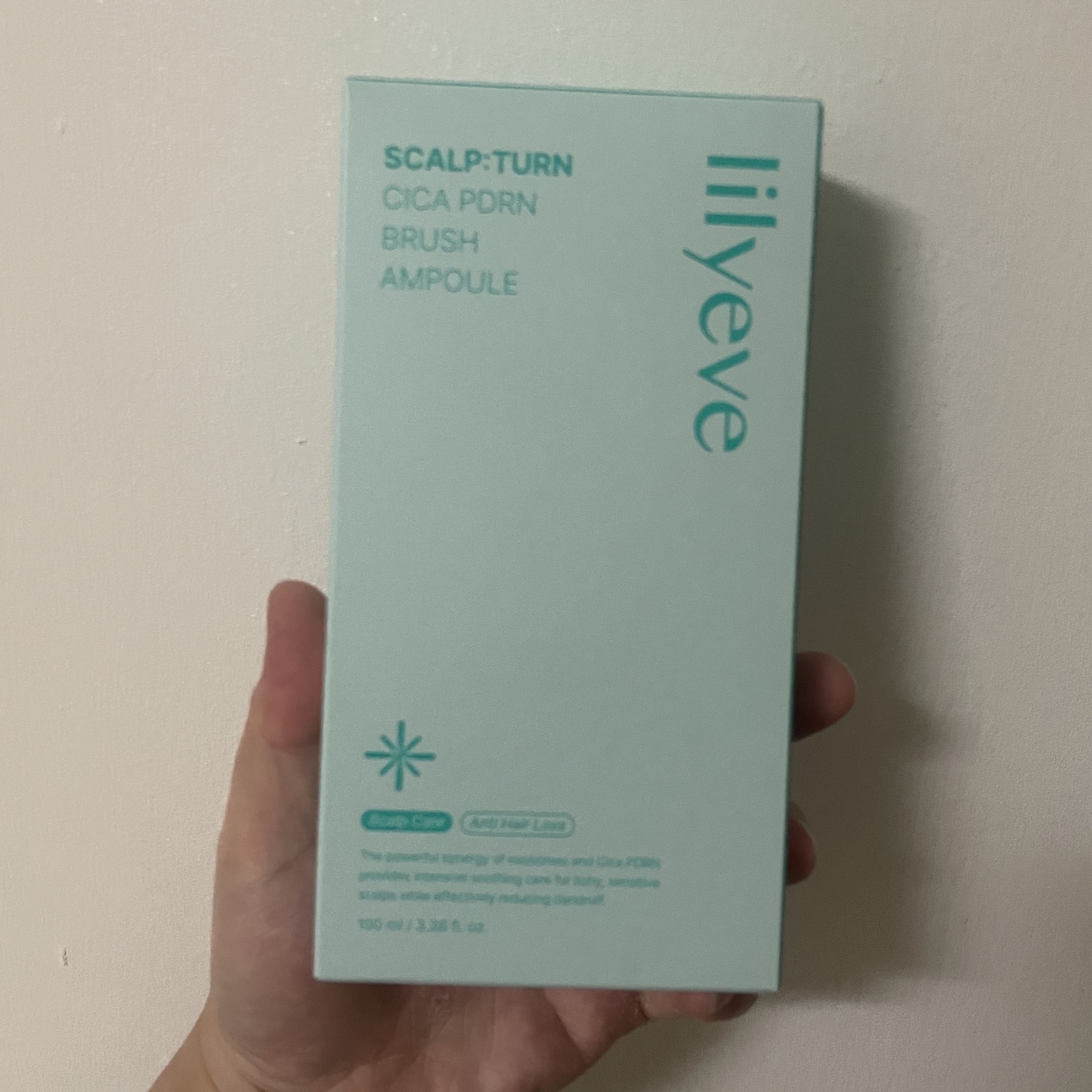 スカルプターンヘアアンプル/リリーイブ/頭皮ローションを使ったクチコミ（2枚目）