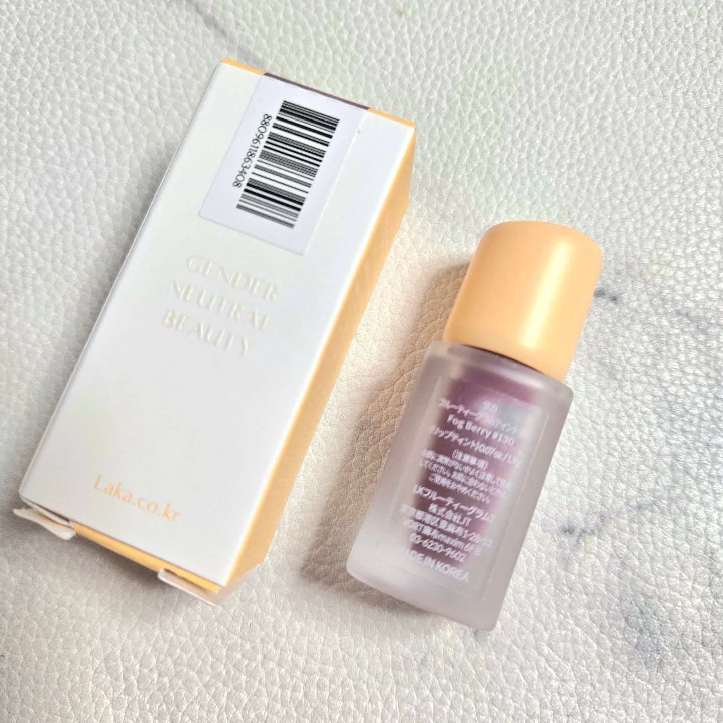 フルーティーグラムティント/Laka/リップティントを使ったクチコミ（2枚目）