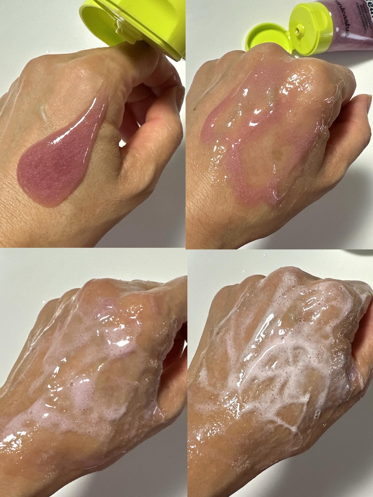 ABC ソルベフェイシャルクレンザー /unleashia/クレンジングジェルを使ったクチコミ（3枚目）