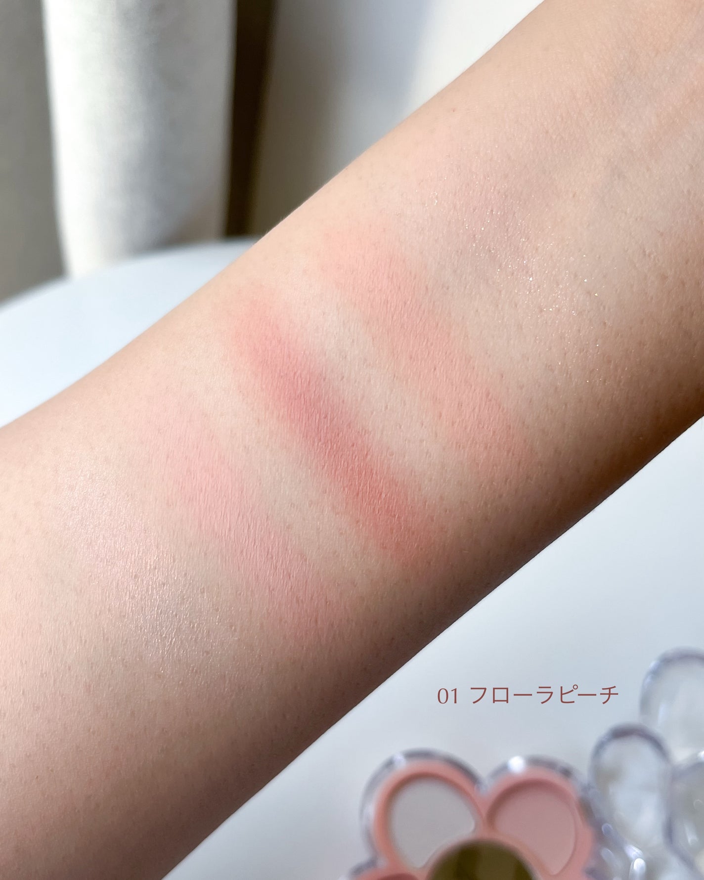 フローラアイパレット/AMUSE/アイシャドウを使ったクチコミ(4枚目)