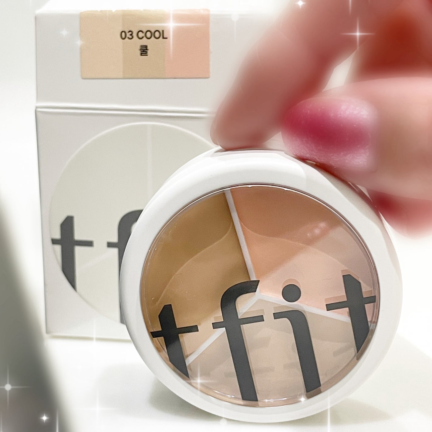 カバーアッププロコンシーラー/TFIT/パレットコンシーラーを使ったクチコミ(2枚目)