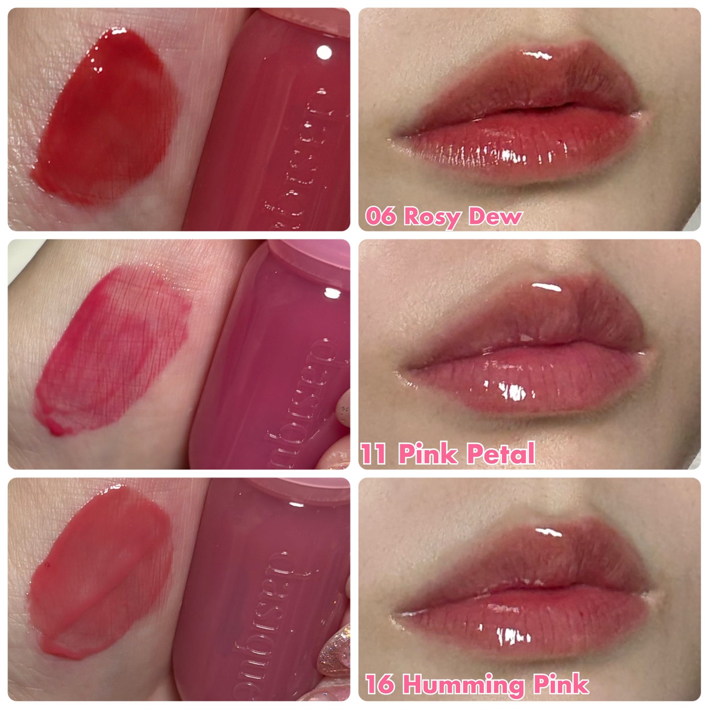 ジューシーデューイグロウティント/dasique/リップティントを使ったクチコミ(3枚目)