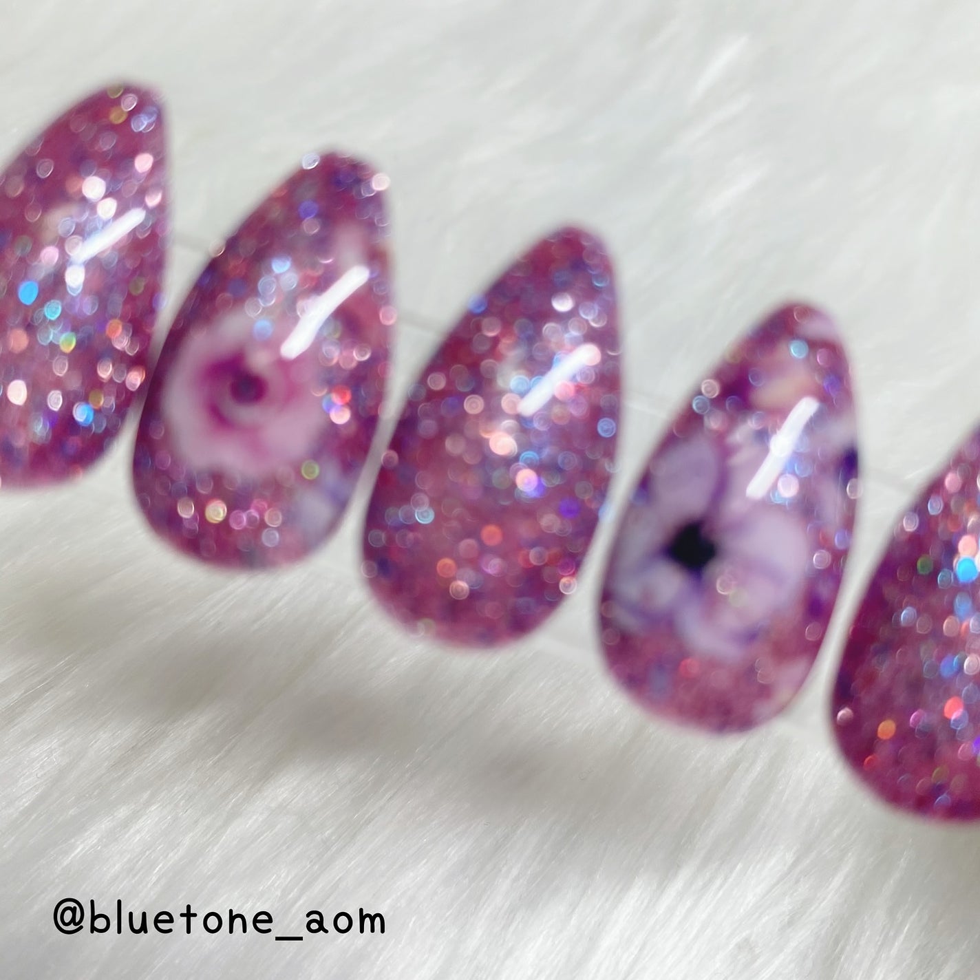 ⋆͛🦖⋆͛aomi on LIPS 「オリジナルフラッシュ不思議パープル💜🟣ごちゃごちゃした感じにな..」(4枚目)